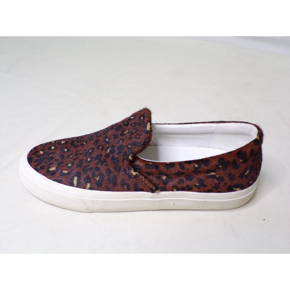 MADEWELL Sidewalk Sneaker Shoes Calf Hair 7 NEW $98 - Picture 7 of 10
